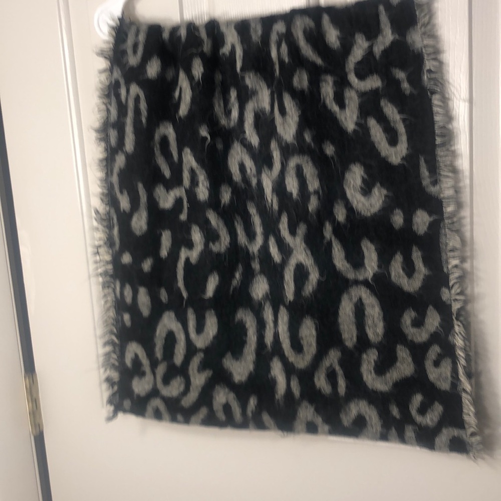 BP black and grey infinity scarf